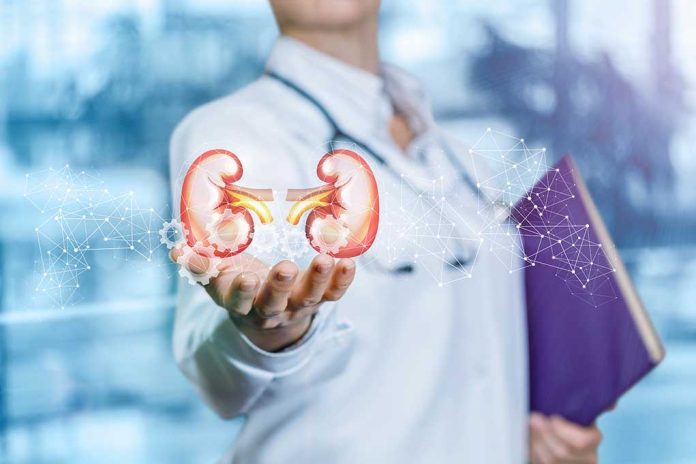1234422493 featured image Person holding digital kidney illustration in hand