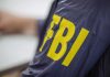 FBI jacket with yellow lettering