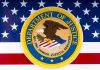 Senators Demand DOJ CRACKDOWN—Kids Targeted! Department of Justice seal on American flag background