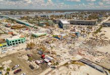 Why Ignoring These PREP Tips Could Cost Lives Aerial view of hurricane damaged buildings and debris