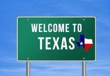 Republicans LAUGHING Off Crockett’s Senate Run Welcome to Texas road sign with a Texas map
