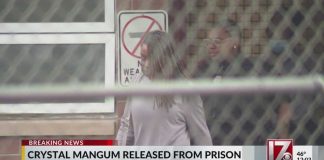 Crystal Mangum released from prison