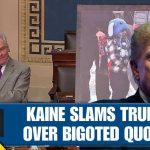 Tim Kaine Unleashes on Trump, Reads Out 'Bigoted' Quotes