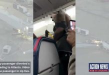 Cockpit Breach Scare Forces Delta U-Turn Unruly passenger diverts Delta flight; airline says he didn't try