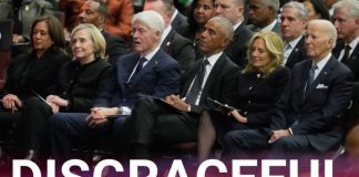 FUNERAL HIJACKED — Son SLAMS Three Presidents