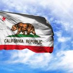 California Union Uses Green Law to Block Return-to-Office Order California Republic flag waving against blue sky.