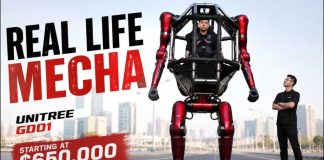 Real Life Mecha Is Here Unitree GD01 Revealed