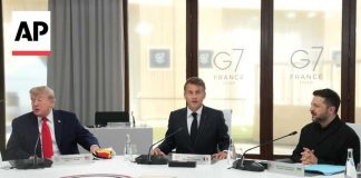 Macron hosts Trump and Zelenskyy as G7 leaders discuss Ukraine