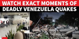 ON CAM: Moment Twin Quakes Destroyed Venezuela Airport, Flattened Buildings, Sent People Running