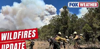 Dangerous Fire Conditions Continue Across The Four Corners As Wildfire Rage Through Utah