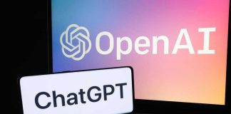 OpenAI ChatGPT logos on laptop and smartphone screens.