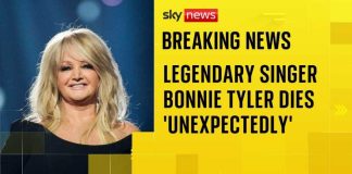 Sudden Passing, Silence From Doctors Welsh rock singer Bonnie Tyler has died in Portugal aged 75, her family has announced