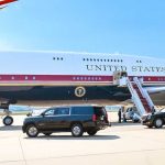 Presidential Jet Sparks Ethics Storm Trump's New "Air Force One" First Flight – VC-25B Bridge (Boeing 747-8 Jet Qatar Gifted)