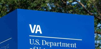 Viral VA Ad, Chilling Gap Remains VA sign for U.S. Department of Veterans Affairs