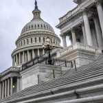US Capitol building dome and steps
