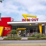Drive-Thru Chaos Shocks In-N-Out In-N-Out Burger restaurant exterior with red and yellow design