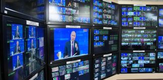 Fox Segment Crosses Into Personal Territory broadcast control room wall of monitors