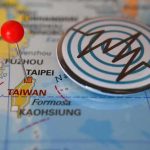 TRUMP Prepares Taiwan Call – Beijing FUMES! Map of Taiwan with red pin and earthquake icon