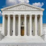 United States Supreme Court building with classical columns