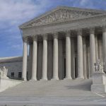 Monitor vs. President: Explosive Showdown Supreme Court building with grand columns and steps